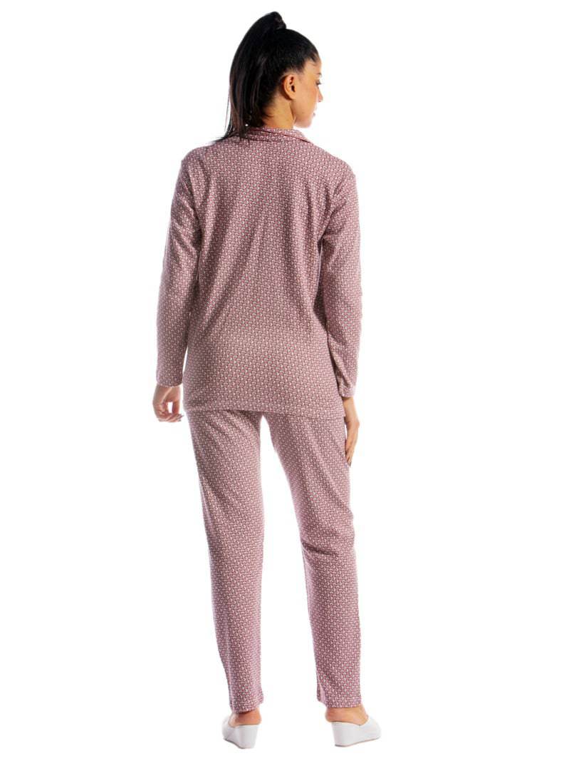 Pigiama Lungo Donna I2134 Fida - evabiancheria